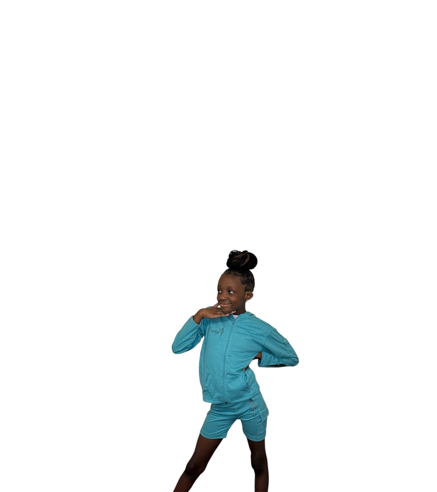 Teal- PRETTY Jacket- Little Girls