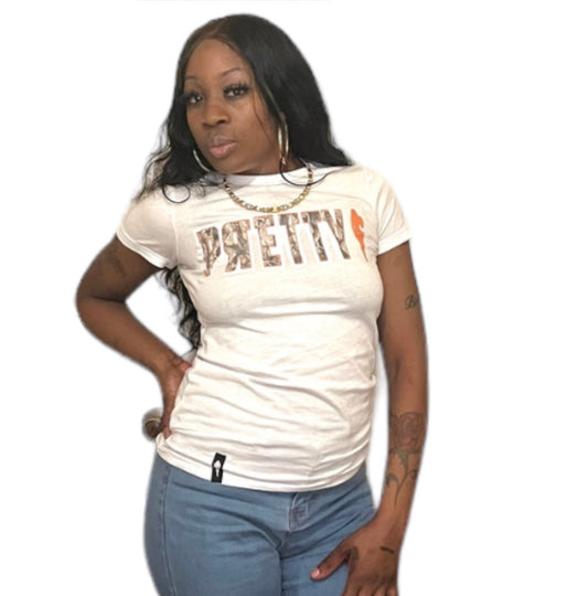 Pretty Hunter-Camo Premium Tee