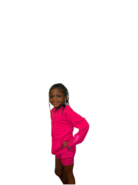 Pink PRETTY Jacket- Little Girls